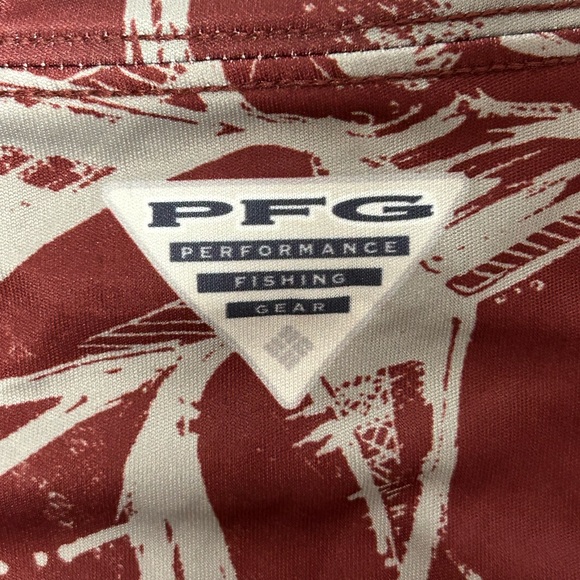 Texas A&M Aggies Columbia PFG Super Terminal Tackle Omni-Shade Hoodie Shirt - Picture 3 of 5